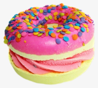Bathbomb Donut Sweet Colorful Glitter Food Yummy Tumblr - Fruit Bath Bombs