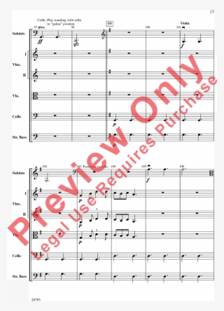 One Bow Concerto Thumbnail - Fantasia On An Original Theme Music Violin 1
