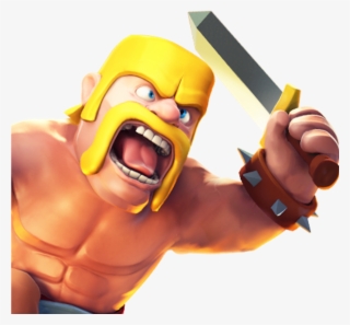 Barbarian Clash Of Clans Side View