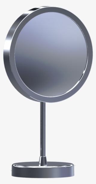 This Unlighted Double Arm Round Wall Mirror Features - Computer Monitor