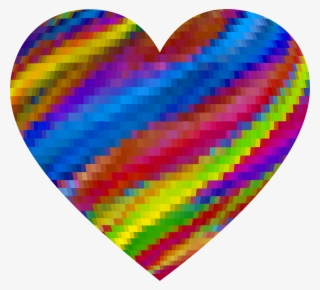 This Free Icons Png Design Of Psychedelic Mosaic Heart