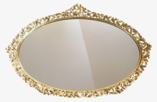 1950s Bird & Dogwood Vanity Mirror - Bangle