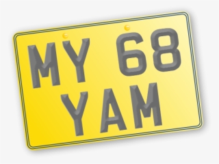 Ride Away On Your New 68 Plate Yamaha - Sign