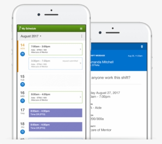 Employee Scheduling App - Iphone