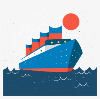 Hydrofoils - Ship Png Icon Blue