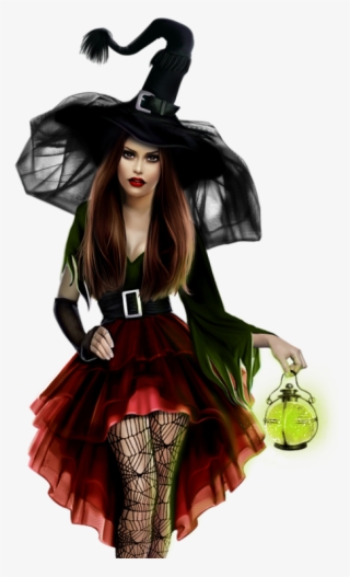 Girl Illustrations, Illustration Girl, Fantasy Witch, - Sexy Halloween Witch Png