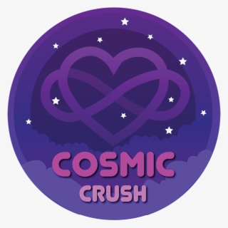 Cosmic Crush - No Figure - Clear Square - - Circle