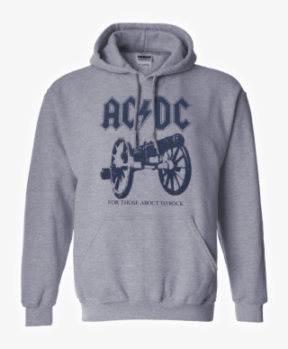 Ac/dc Hooded Sweater For Those About To Rock Hoodie - Those About To Rock We