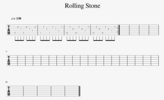 Rolling Stone Sheet Music 1 Of 1 Pages - Sheet Music