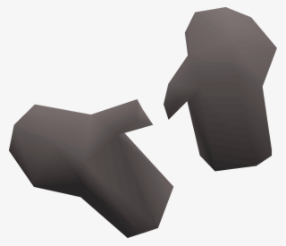 Grey Gloves Detail