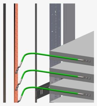 Vertical Rack Bonding Busbar - Cabinet Bus Bar