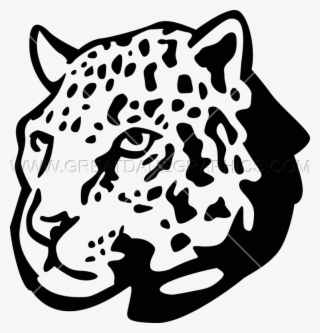 Head Production Ready Artwork - Transparent Cheetah Head
