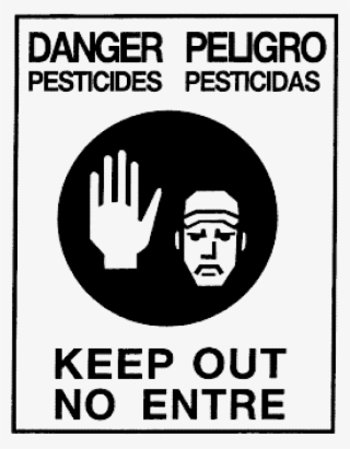 Federal Register - Dpsa1rc National Marker Danger Sign -pesticide Peligro