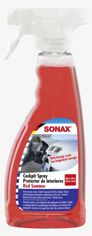 Sonax Cockpit Spray Red Summer - Sonax Protector De Plasticos