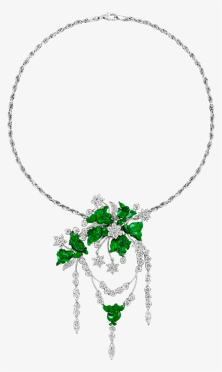 Jadeite Posey Pendant - Illustration