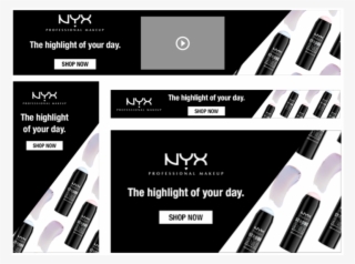 Branded Ads For Nyx Cosmetics