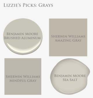 Lizzie's Gray Picks 771×768 Pixels - Skipping Stone Family Benjamin Moore