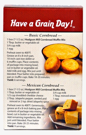 Cornbread & Muffin Mix - Hodgson Mill Muffin Mix With Blueberry, 170g