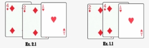 In The Above Examples, Card C Is The Ace Of Hearts, - 7 De Brillo Naipe