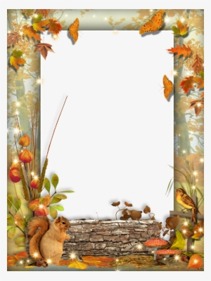 Autumn Photos, Art Background, Background Patterns, - Fall Frame Png