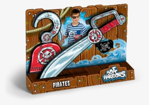 Pack Pirate Sword, Hook & Patch - Ozwest, Inc Pirate Sword And Hook Pack, Gray