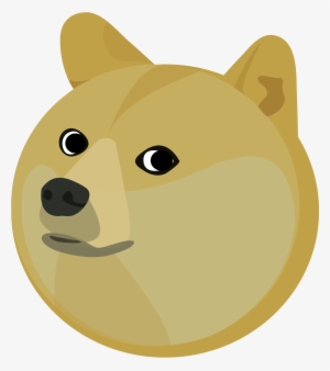 Doge Head Illustration - Doge Clip Art