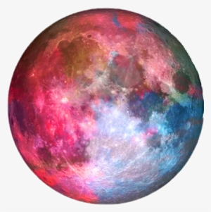 Colorful Moon