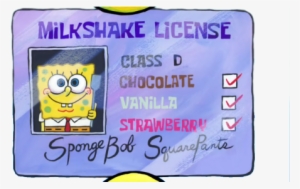 Spongebob Spongebob Squarepants Nickelodeon Nick Milkshake - Spongebob