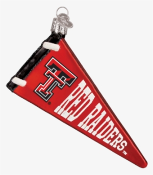 Texas Tech Pennant Ornament - Texas Tech Red Raiders