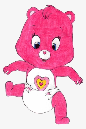 Wonderheart Bear In Diapers - Diapered Care Bears