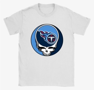 Nfl Team Tennessee Titans X Grateful Dead Logo Band - Steal Your Face