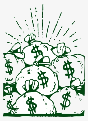 Money Bags Clip Art - Million Dollars Clip Art