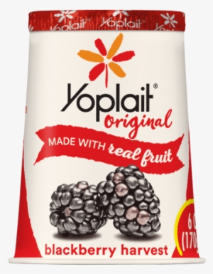 Blackberry Harves - Yoplait Peach Yogurt