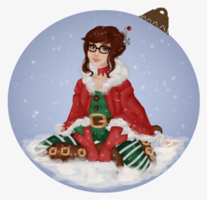 Mei Is The Perfect Character To Draw During Christmas - Christmas Mei Overwatch