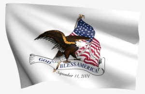 God Bless America 911 Flag - 3x5' Nylon God Bless America Flag