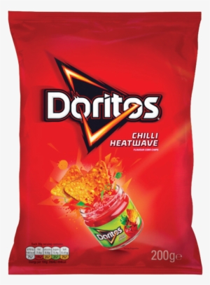Doritos Chilli Heatwave Flavour Corn Chips 200g - Doritos Chilli Heatwave