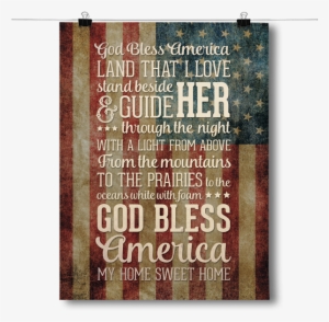God Bless America - Inspired Posters God Bless America - Home Sweet Home