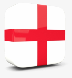 England Flag Icon 3d