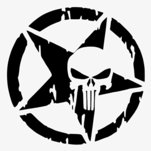 Punisher Png Image Background - Cool Punisher Skull