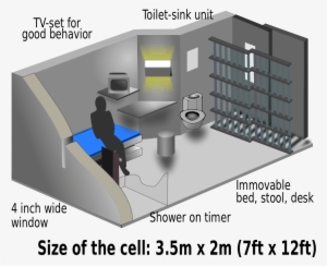 This Is An Artist's View Of A Jail Cell At Adx Florence - Adx Florence Cell