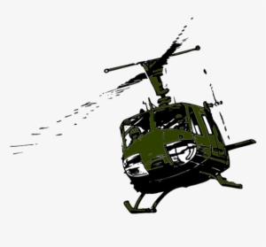 One Of The Most Famous Images Of The Vietnam War Was - Military Helicopter