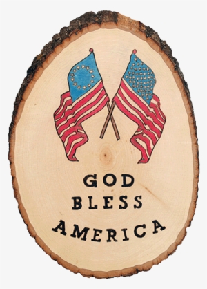 God Bless America - Pyrography