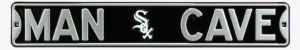 Chicago White Sox “man Cave” Authentic Street Sign - Authentic Street Signs Man Cave Chevy Steel Sign