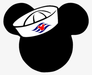 Anchor Clipart Mickey - Disney Cruise Mickey Head