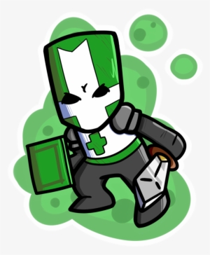 Green Knight - Castle Crashers Green Knight Png
