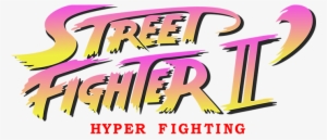 Street Fighter Ii - Street Fighter 2 Hyper Fighting Logo