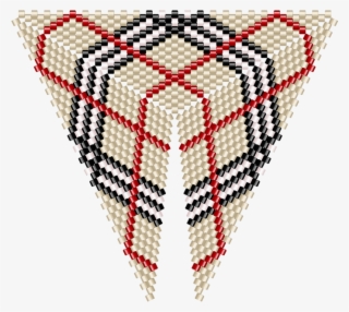 Burberry Triangle Pattern - Beadwork