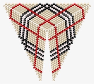 Burberry Triangle Pattern - Beadwork