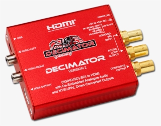Decimator - Decimator 2 Sdi To Hdmi And Composite