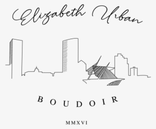 Elizabeth Urban Bouidor Logo - Calligraphy